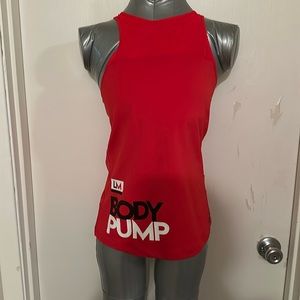 Reebok Les Mills BodyPump Tank Top w/ Built-in Padded Bra